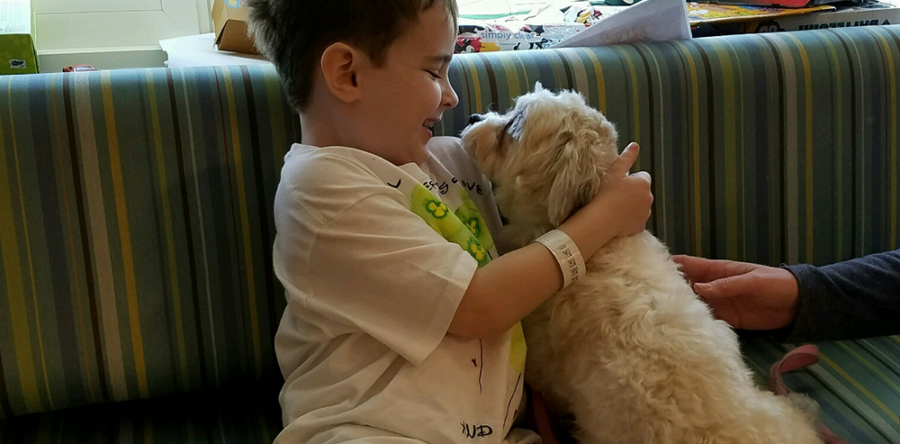 Kieran & Pumpkin at St. Mary’s